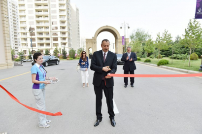 Ilham Aliyev a participé à l’inauguration des villages d’athlètes et média des premiers Jeux Européens